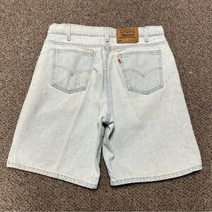90s Levis 550 Light Wash Jorts